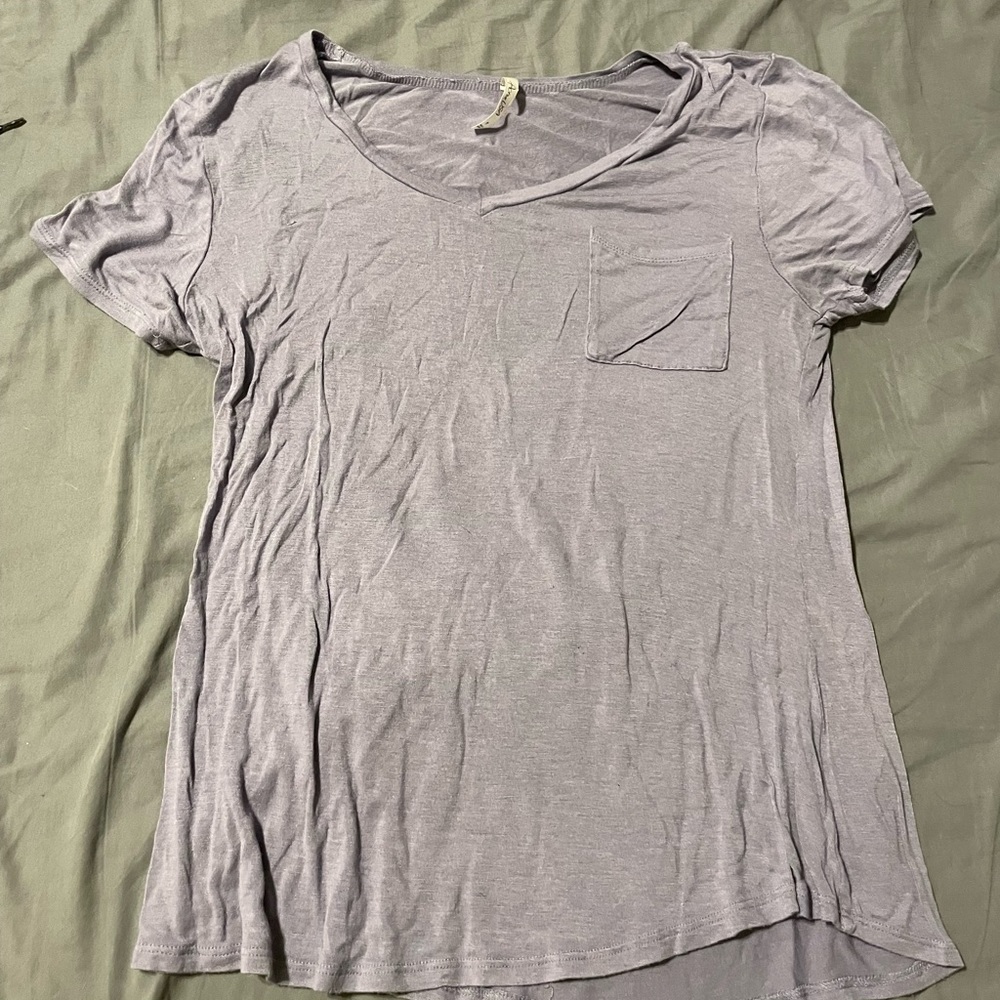 Blue pocket tee